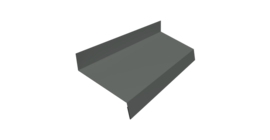 Отлив простой 50 0,45 PE с пленкой RAL 7005 мышино-серый (2м)