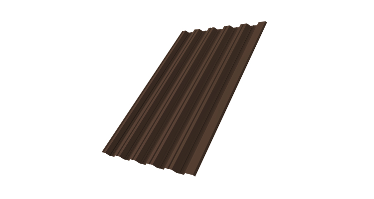 Профнастил HC35R 0,45 Drap RAL 8017 шоколад