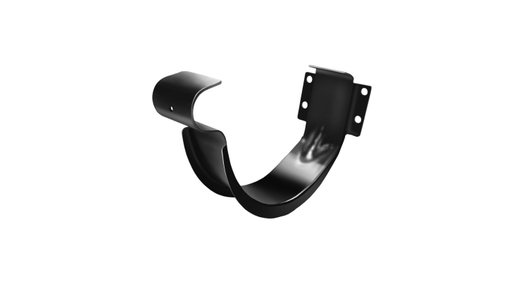 Крюк короткий Grand Line 125 мм PU RAL 9005 черный