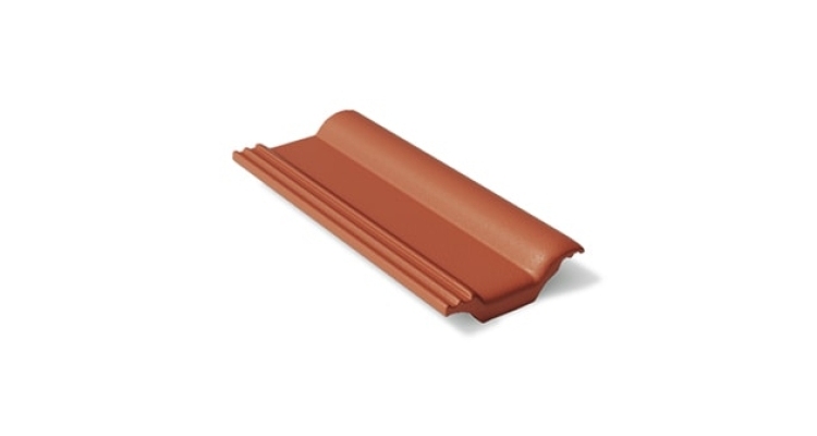 Половинчатая черепица Braas Франкфуртская красный