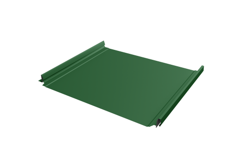 Кликфальц Pro Grand Line 0,45 PE с пленкой на замках RAL 6002 лиственно-зеленый