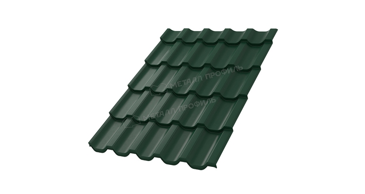 Металлочерепица МП Трамонтана-XL NormanMP (ПЭ-01-6005-0.5)