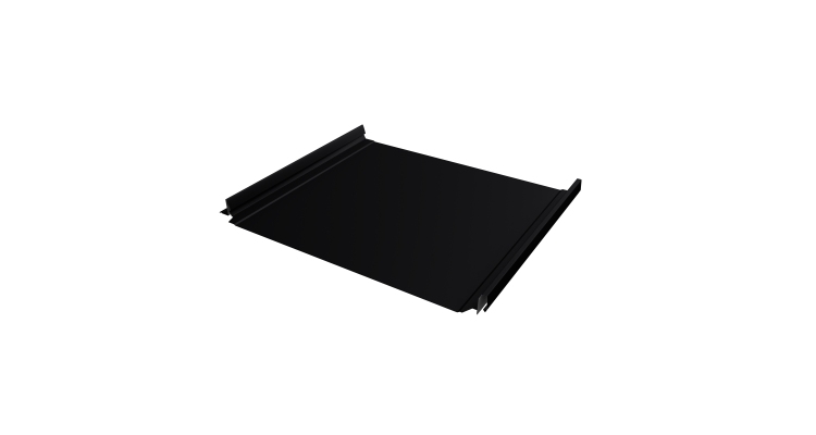 Кликфальц Pro Grand Line 0,5 Satin Matt TX с пленкой на замках RAL 9005 черный