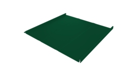 Фальц двойной стоячий Line Grand Line 0,45 Drap с пленкой на замках RAL 6005 зеленый мох