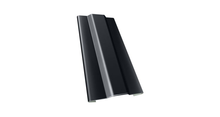 Защелка для кронштейна трубы, Optima, RAL 7024 мокрый асфальт