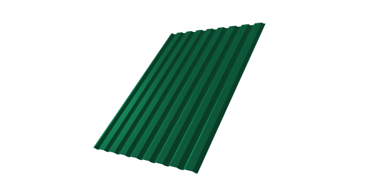 Профнастил С20А 0.45 PE RAL 6005 зеленый мох