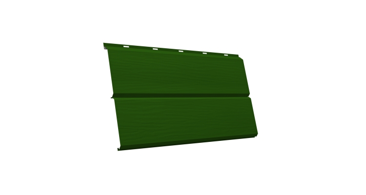 ЭкоБрус 3D 0,345 GL 0.45 PE с пленкой RAL 6002 лиственно-зеленый
