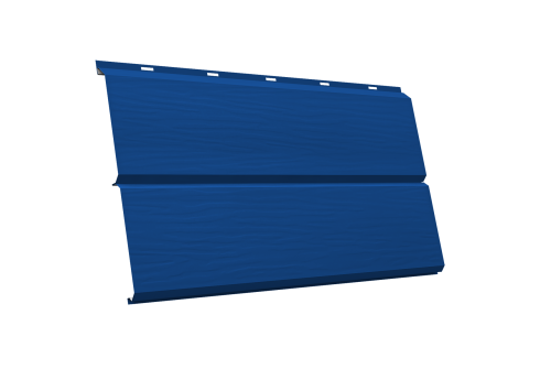 ЭкоБрус 3D 0,345 GL 0.45 PE с пленкой RAL 5005 сигнальный синий