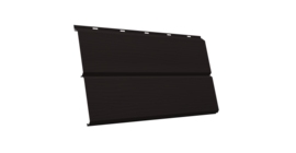 ЭкоБрус 3D 0,345 GL 0.45 PE с пленкой RAL 9005 черный