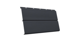 ЭкоБрус 3D 0,345 GL 0.5 Satin Matt с пленкой RAL 7024 мокрый асфальт