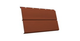 ЭкоБрус 3D 0,345 GL 0.5 Satin Matt с пленкой RAL 8004 терракота