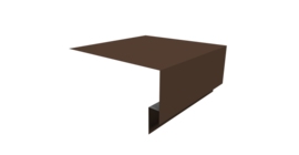 Планка околооконная сложная Блок-хаус new 200х75х27 0,5 Drap RAL 8017 шоколад (2м)