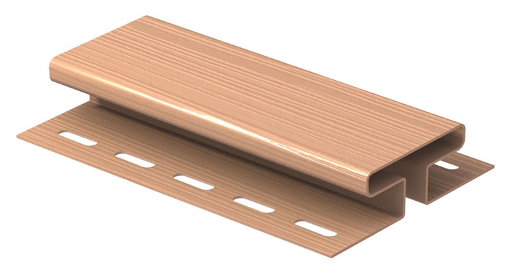 Соединительная планка сайдинга 3050 ЮП (уп 10 шт), цвет розовый