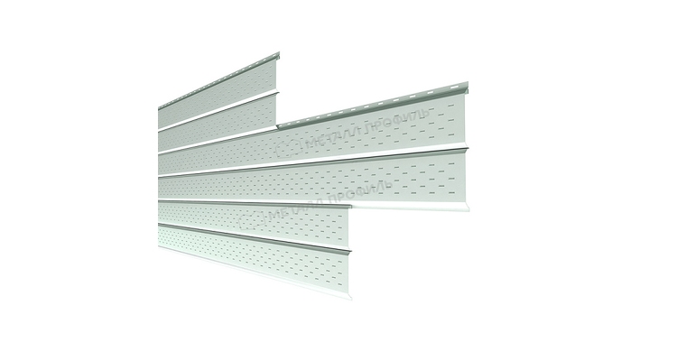 Софит Металл Профиль перфор. Lбрус-XL-14х335 (ПЭ-01-9003-0.45)