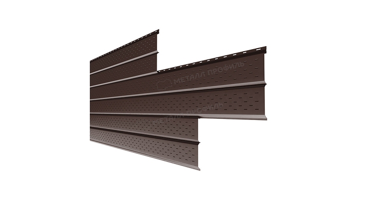Софит Металл Профиль перфор. Lбрус-XL-14х335 (MattMP-20-8017-0.5)
