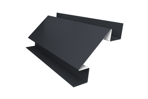 Угол внутренний сложный 75мм 0,5 Satin Matt RAL 7024 мокрый асфальт (2м)