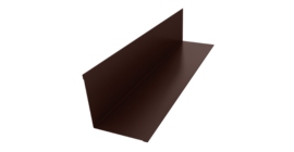 Угол внутренний 110х110 0,45 Drap ST RAL 8017 шоколад (3м)