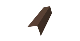 Угол внешний 50х50 0,45 Drap RAL 8017 шоколад (3м)