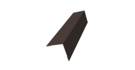 Угол внешний 50x50 0,5 Drap TX RR 32 темно-коричневый (2м)