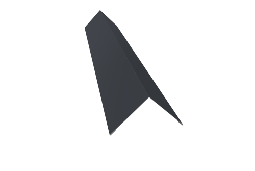 Угол внешний 110х110 0,5 Satin Matt RAL 7024 мокрый асфальт (2м)