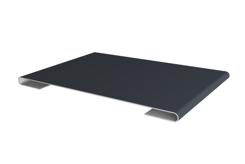 Планка стыковочная 0,5 Satin Matt RAL 7024 мокрый асфальт (2м)