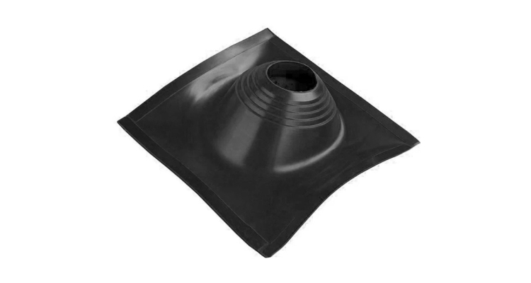 Проходной элемент MF угловой №2 (180-280мм) +185 EPDM (металлический окрашенный фланец) черный