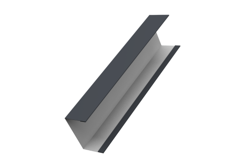 Крышка жалюзи Milan,Tokyo 0,5 Drap RAL 7024 мокрый асфальт (3м)