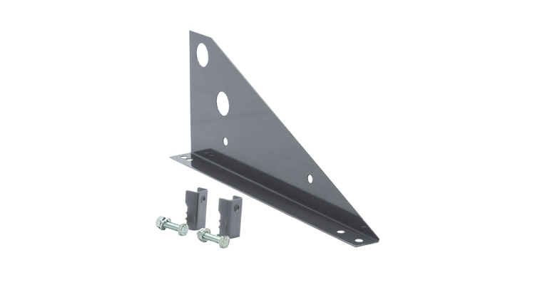 Кронштейн снегозадержателя для фальцевой кровли Optima RAL 9006