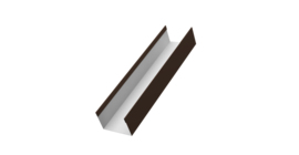 Стойка жалюзи Milan,Tokyo 0,5 Satin RAL 8017 шоколад (3м)