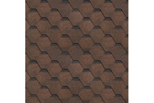 Черепица гибкая Технониколь Финская Соната коричневый