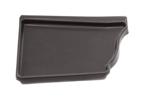 Заглушка левая Vortex 127мм RR 32 темно-коричневый