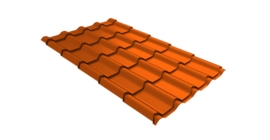 Профиль волновой камея 0,45 PE RAL 2004 оранжевый